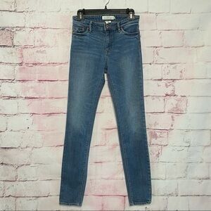 H&M L.O.G.G. Blue High Rise Jeans